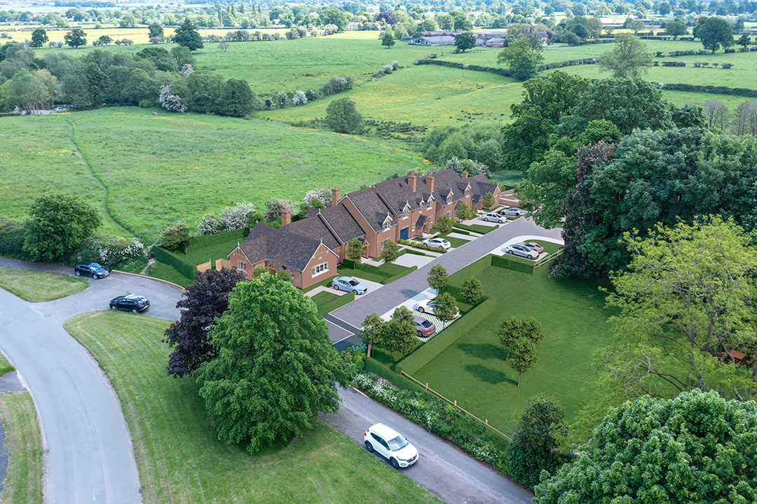 Belfry Place Birds Eye View